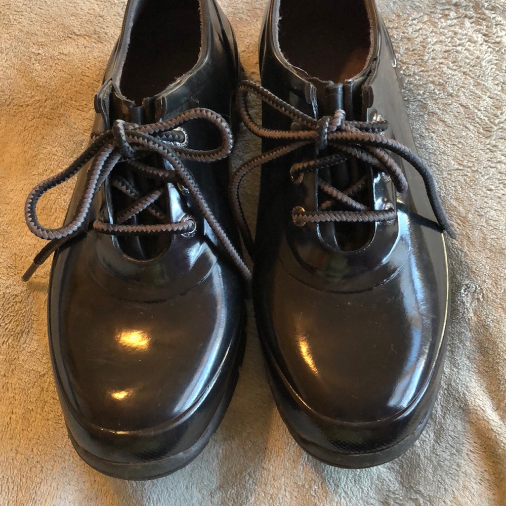 BOGS black rain shoes